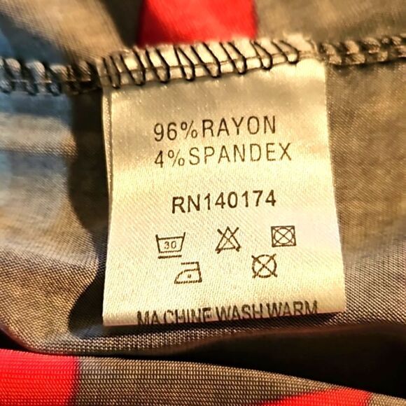 Reborn Wide-Legged Leggings/Dance Pants Size Large  EUC  Rayon/Spandex Blend - Picture 7 of 8